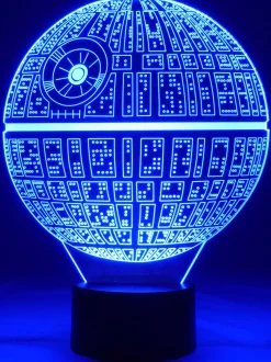 3D LED-Lampe Planet Weltraum Tischlampe Wohnlicht Tischleuchte Kinderzimmerlampe