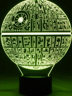 3D LED-Lampe Planet Weltraum Tischlampe Wohnlicht Tischleuchte Kinderzimmerlampe