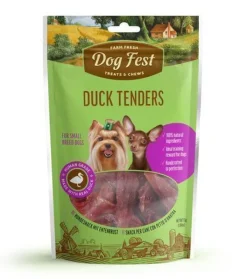 Dog Fest Leckerli für kleine Hunderassen „Duck Tenders“ 55 g