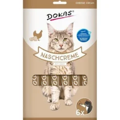 Dokas Cat Snack Nasch-Creme mit Käse 1 Stück
