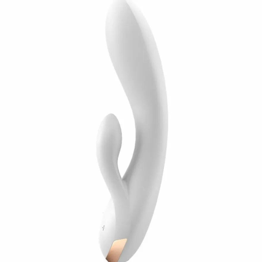 DOPPEL-FLEX-VIBRATOR-APP - WEISS