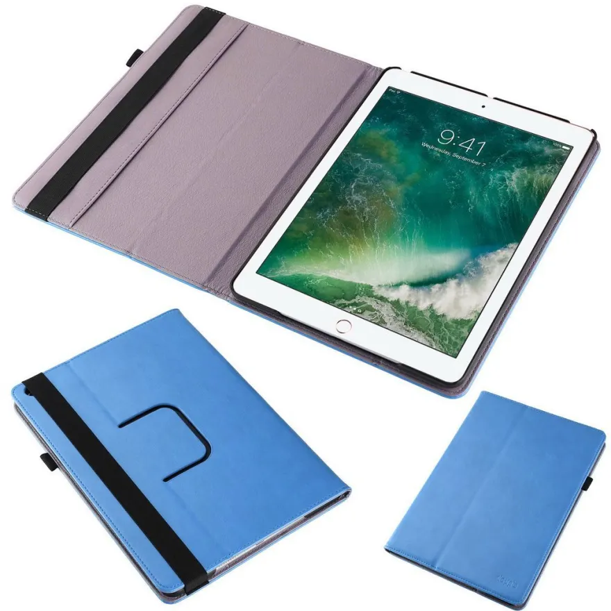 doupi 360 drehbar Deluxe Schutzhülle iPad Pro 9.7 Smart Leder Cover Case Tasche Folie