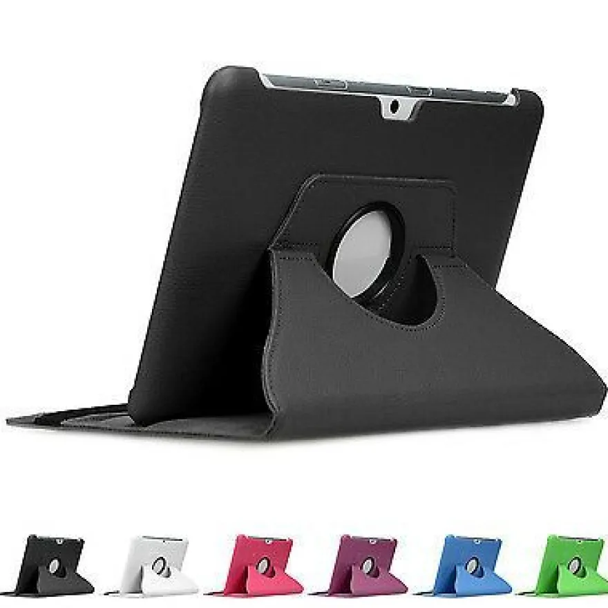 doupi 360 Grad Hülle Samsung Tab 2 7 / 10,1 Kunstleder Cover Case Ständer Etui Tasche