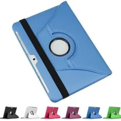 doupi 360 Grad Hülle Samsung Tab 2 7 / 10,1 Kunstleder Cover Case Ständer Etui Tasche