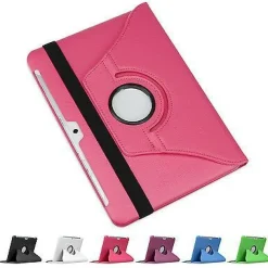 doupi 360 Grad Hülle Samsung Tab 2 7 / 10,1 Kunstleder Cover Case Ständer Etui Tasche