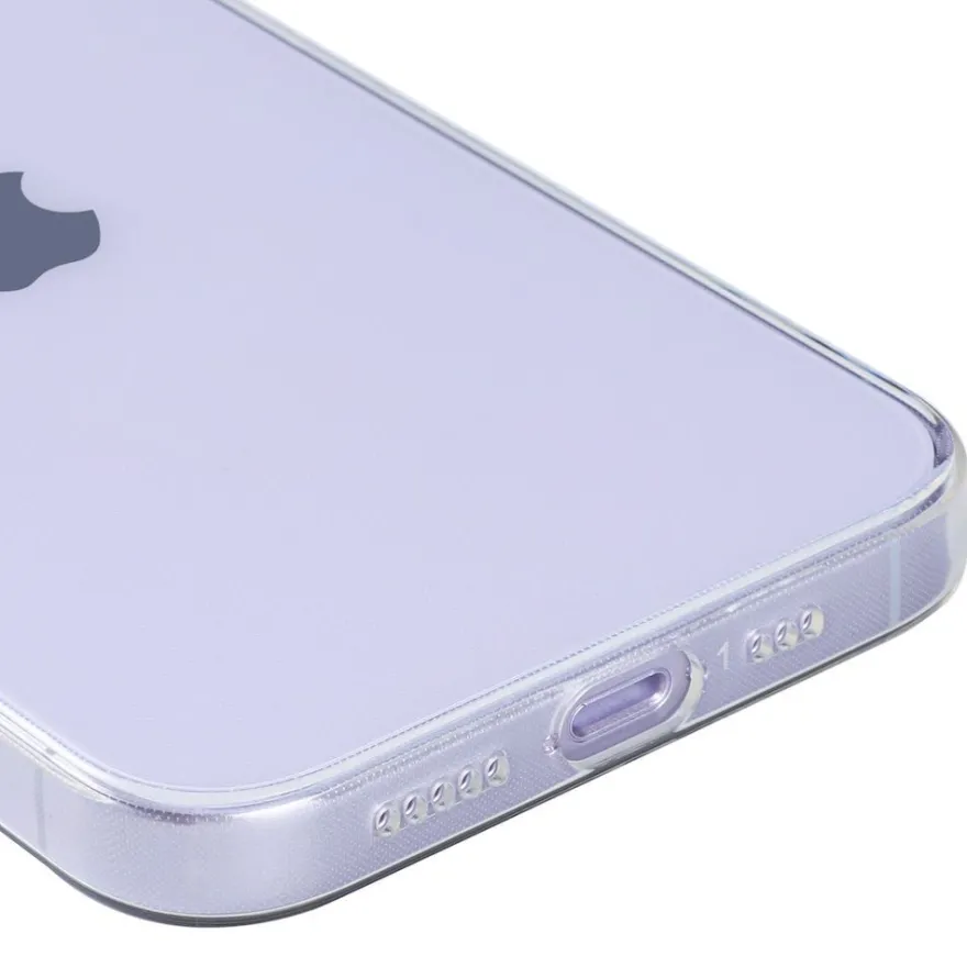 doupi Ultra Slim Case iPhone 14 Plus 6,7 TPU Clear Schutzhülle Skin Cover Transparent