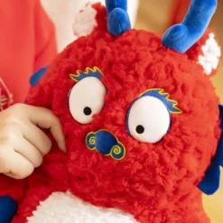 Drache Plüschtiere Glückssymbol Flauschig Und Liebenswert Plüsch Spielzeug