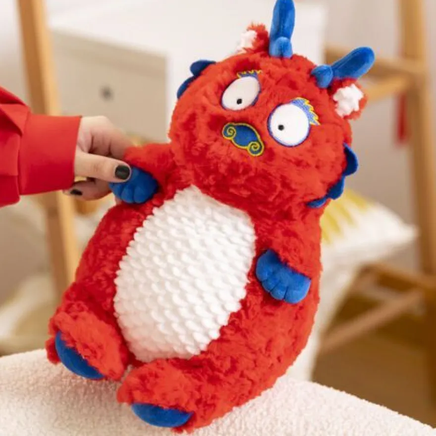 Drache Plüschtiere Glückssymbol Flauschig Und Liebenswert Plüsch Spielzeug