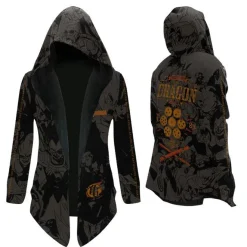 Dragon Ball Goku Strickjacke Mantel 3D Druck Teenager Mittellanger Fleece Windjacke