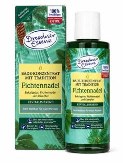 Dresdner Essenz Badekonzentrat Fichtennadel mit Eukalyptus & Kampfer, 125ml