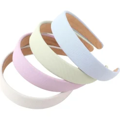 Dreshow 4er Pack Verknotete Haarreifen Damen Mädchen, Breite Boho Stirnbänder