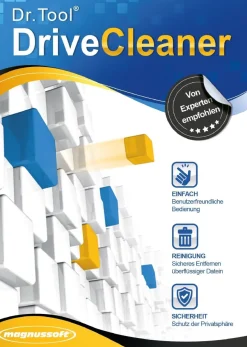 Dr. Tool Drive Cleaner - Registry Cleaner - f�r 3 PCs -Download Version