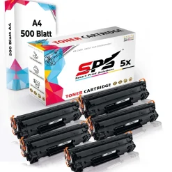 Druckerpapier A4 + 5x Multipack Set Kompatibel für HP LaserJet Pro P 1500 Series