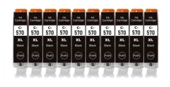 Druckerpatronen kompatibel mit Canon PGI-570 XL + CLI-571 XL bk, c, m, y, gy