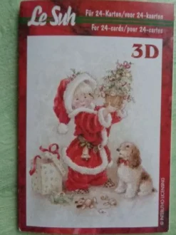 3D SchneideBogen Heft Le Suh : Weihnachten Weihnachtsstern & Dekoration....