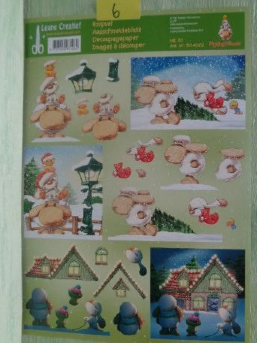 3D Schneidebogen Mylo & Friends Leane Creatief
