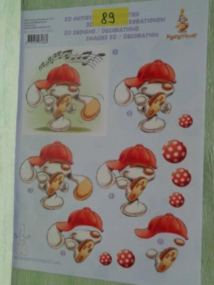 3D Schneidebogen Mylo & Friends Leane Creatief