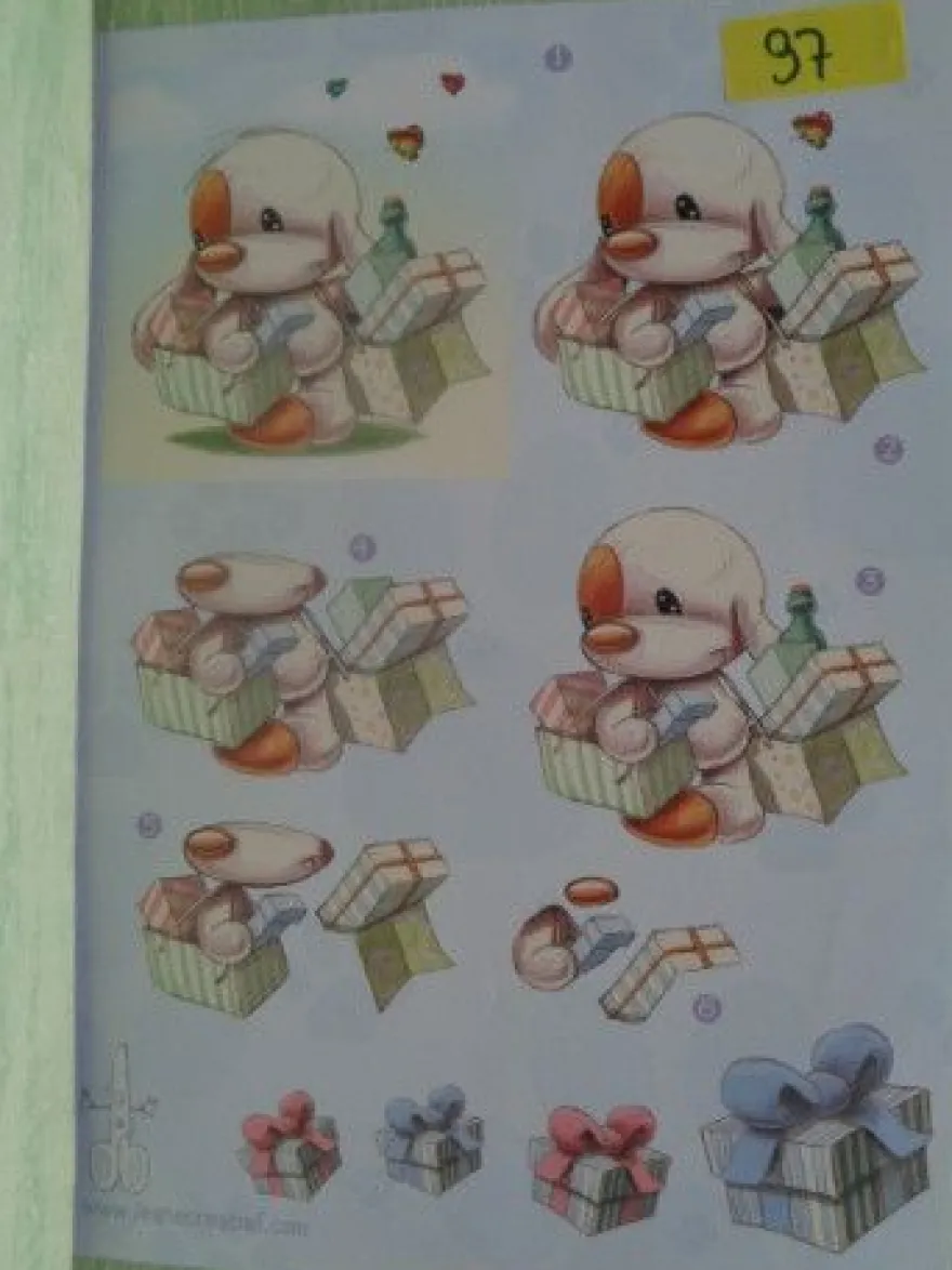 3D Schneidebogen Mylo & Friends Leane Creatief