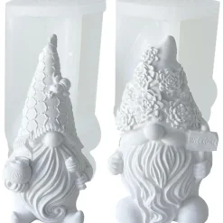 3D Silikonform Weihnachten Wichtel Epoxidharz DIY Fondant Schokoladenform