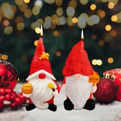 3D Silikonform Weihnachten Wichtel Epoxidharz DIY Fondant Schokoladenform