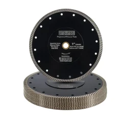 DT-DIATOOL Diamant-Sägeblatt 230mm 10 Stück - Superdünne Fliesenschneidescheibe