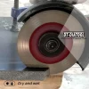 DT-DIATOOL Diamant-Trennscheibe 115mm x 22.23mm, 2 Stück - für Porzellan