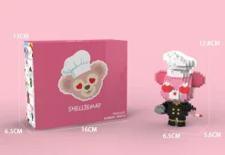 Duffy StellaLou Cos One Piece Block Puzzlespiel Set Teenager DIY Bausteine Ornamente