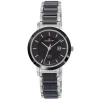 DUGENA Damen Uhr Edelstahl-Ceramic Solar 4461007 Datum