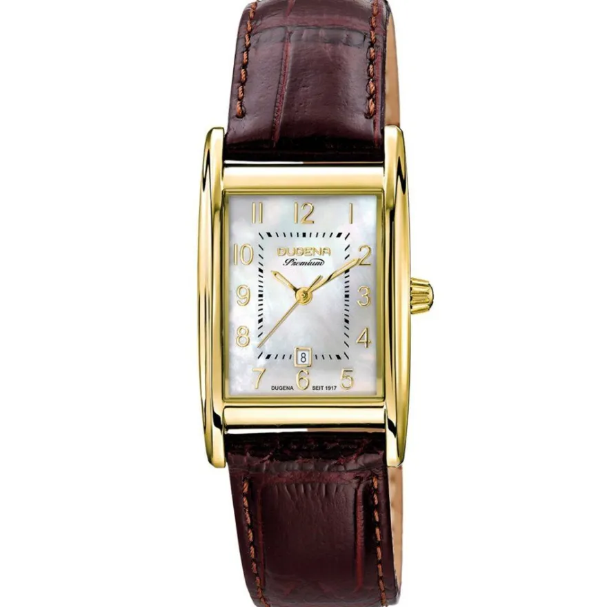Dugena Premium - 7000121 - Armbanduhr - Damen - Quarz - Quadra Artdéco