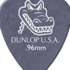 Dunlop Gator Grip Picks dunkel violet