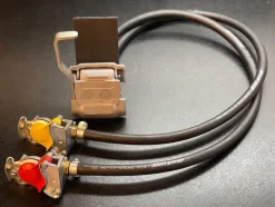 Duomatic Duo-Matic Umrüstung Adapter Schlepper / Traktor mit Anhänger p.f. Wabco