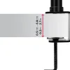 Duronic DMT152 Monitorhalterung 2 Bildschirme höhenverstellbar stabil