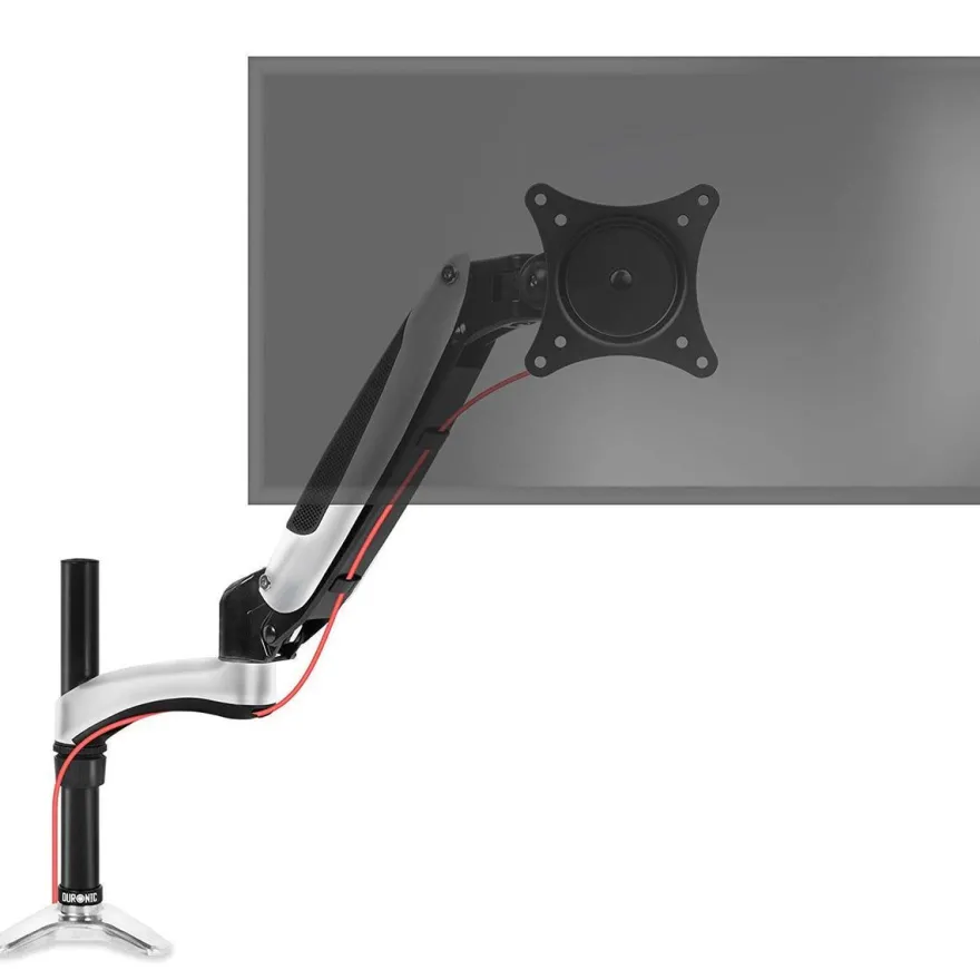 Duronic DM651X2 Monitorhalterung 1 Monitor bis 27 Zoll VESA 75/100