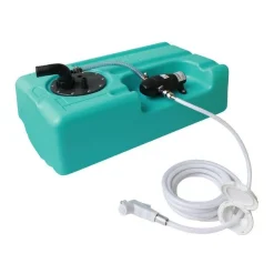 Duschkomplettset All Inclusive Wassertank mit Wasserpumpe & Heckdusche