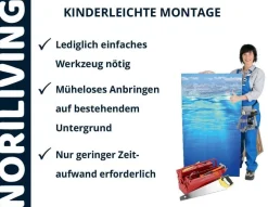 Duschrückwand Duschrückwände Ecklösung Alu Wandverkleidung Unterwasser Tiefe CD1