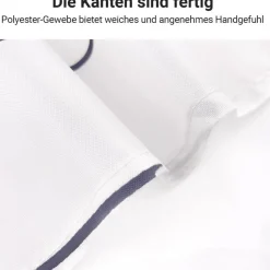 Duschvorhang 150x180cm Weizenohr Antischimmel Wasserdicht Polyester Badevorhang