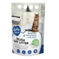 Duvo Plus Premium Silica Katzenstreu Apfel 5 Liter