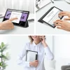 Dux Ducis Toby Eco-Leather Tablet-Ledertasche Schale Cover für Lenovo Tab P11 mit