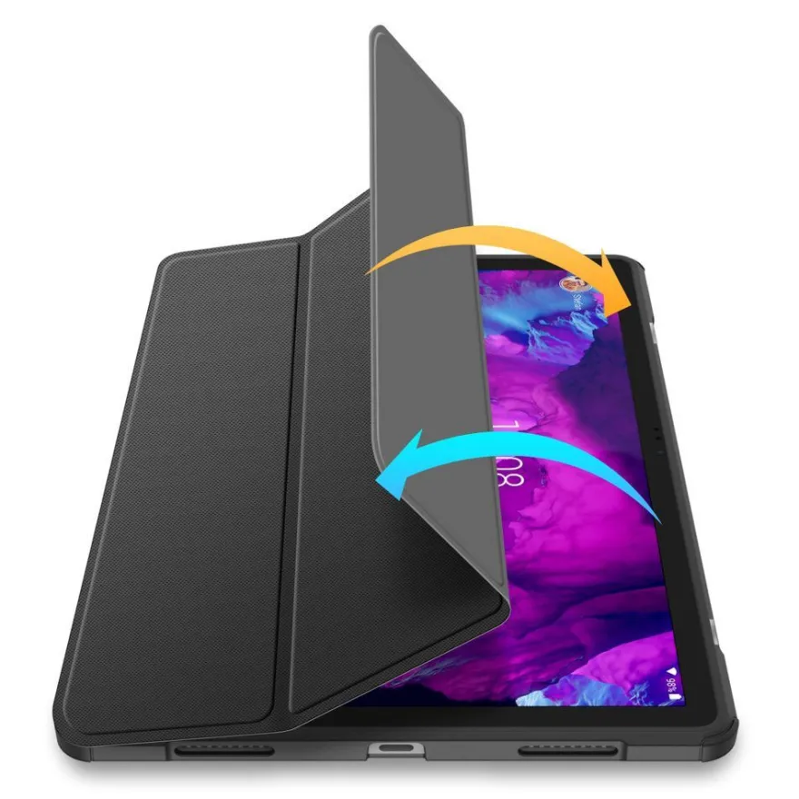 Dux Ducis Toby Eco-Leather Tablet-Ledertasche Schale Cover für Lenovo Tab P11 mit