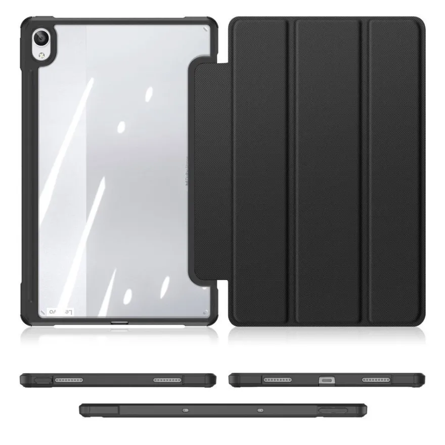 Dux Ducis Toby Eco-Leather Tablet-Ledertasche Schale Cover für Lenovo Tab P11 mit