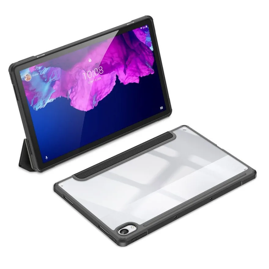 Dux Ducis Toby Eco-Leather Tablet-Ledertasche Schale Cover für Lenovo Tab P11 mit