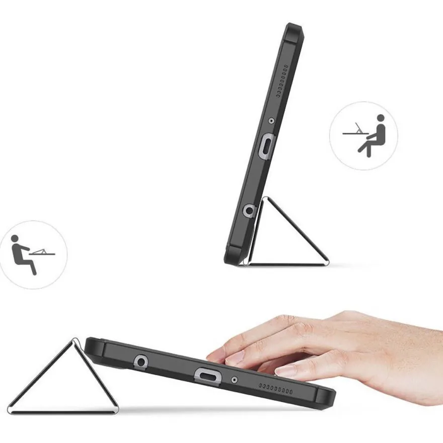 Dux Ducis Toby Tablet-Hülle mit Standfunktion und Auto Sleep kompatibel mit Samsun