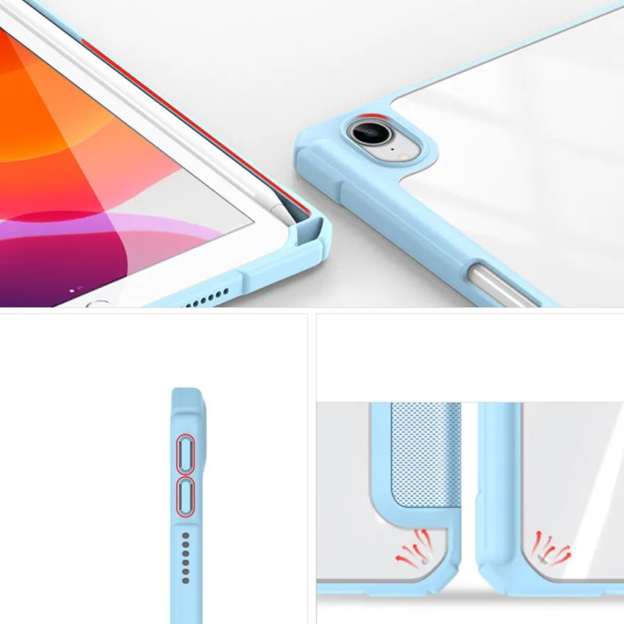 Dux Ducis Toby Tablet-Hülle mit Standfunktion und Auto Sleep kompatibel mit Samsun