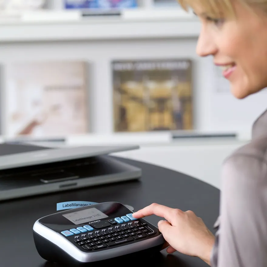 DYMO LabelManager 210D+ Beschriftungsgerät Geeignet für Schriftband: D1 6 mm, 9 mm, 1