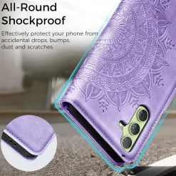 EASDNB Hülle für Samsung Galaxy A54 5G, Flip Wallet Case in Lederoptik