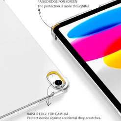 EasyAcc Hülle iPad 10.9 Zoll Silber Ultra Dünn