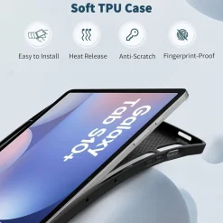 EasyAcc Hülle S10+ S9 Plus S9 FE+ 12.4 Zoll Schwarz