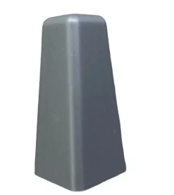Ecken Innenecke Außenecke Endkappen li/ re für Sockelleisten 58mm silber Fußleiste