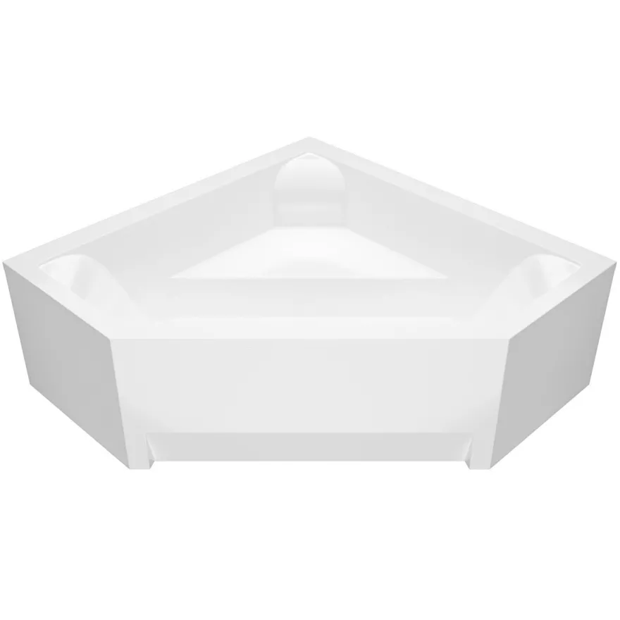 ECOLAM Badewanne 140x140 Irma Acrylwanne Eckwanne Wanne Schürze Siphon Viega GRATIS