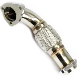 Edelstahl Downpipe KAT-ERSATZ Hosenrohr - AUDI A3 SEAT LEON VW GOLF IV 1,9TDI